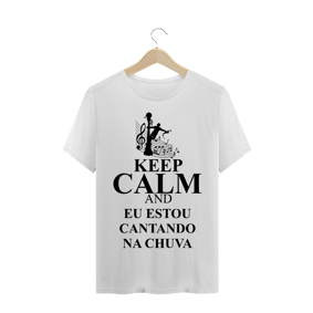 Nome do produto  Camiseta Masculina Cantando na Chuva