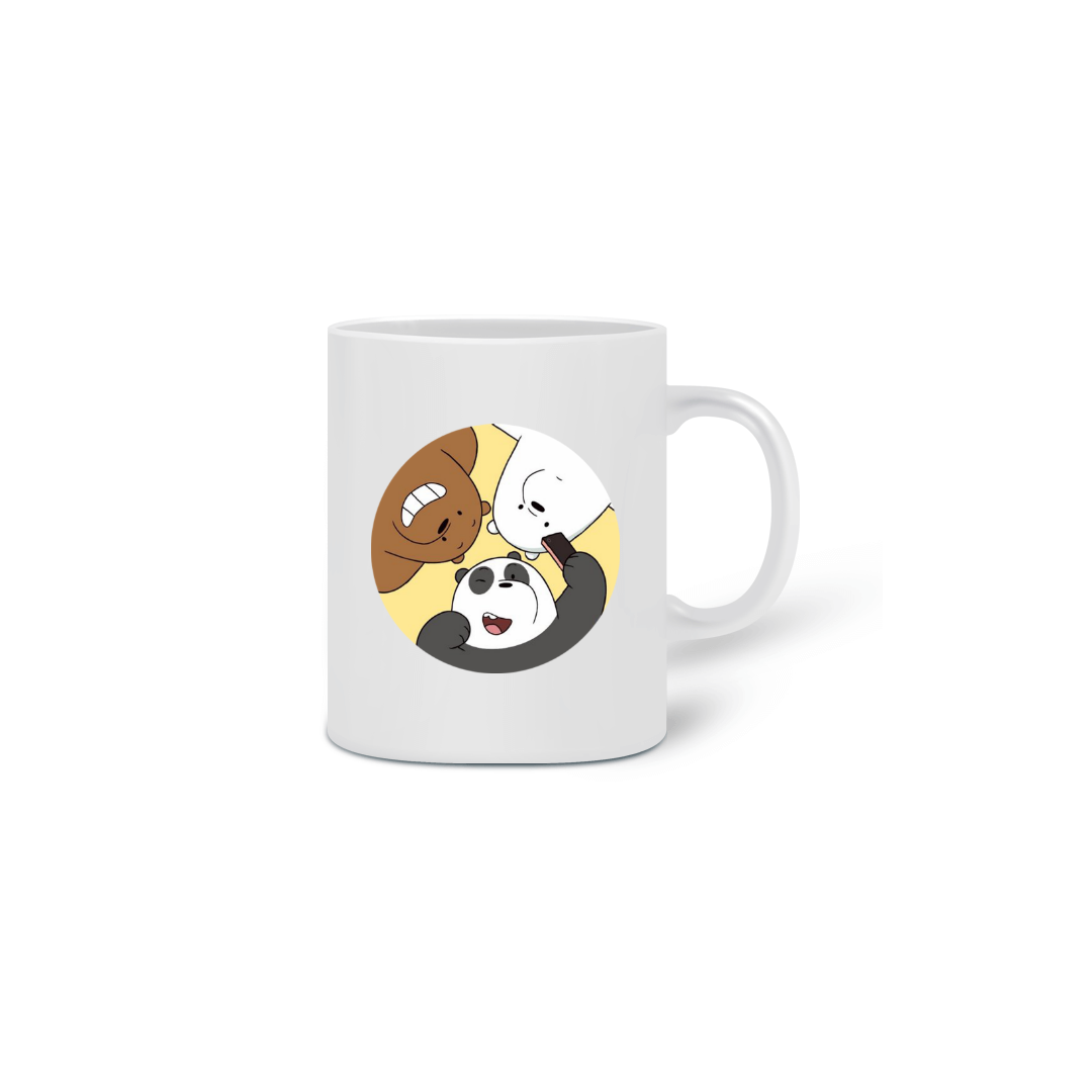 Nome do produto: Caneca Ursos sem Curso