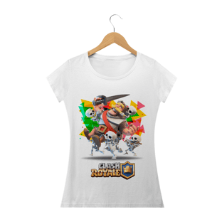 Nome do produtoCamiseta Feminina Clash Royale 1