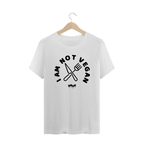 TSHIRT MASCULINA VIBEROÇA - I AM NOT VEGAN