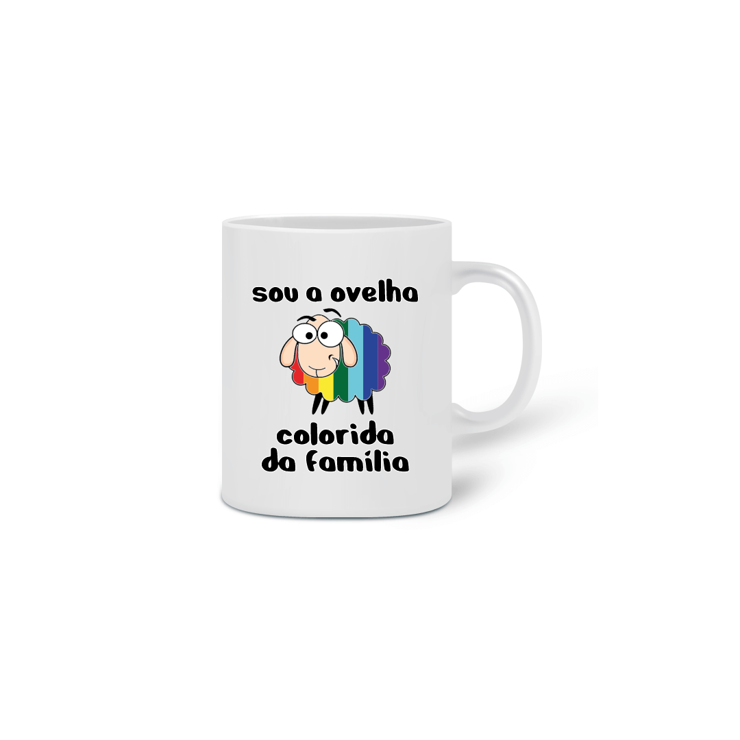Nome do produto: Caneca Ovelha Pride