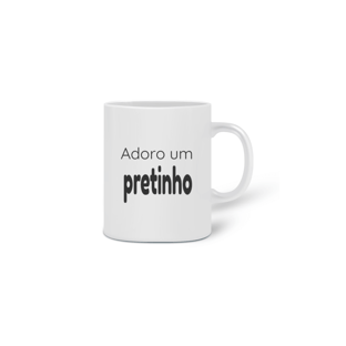 Nome do produtoCaneca Adoro um pretinho