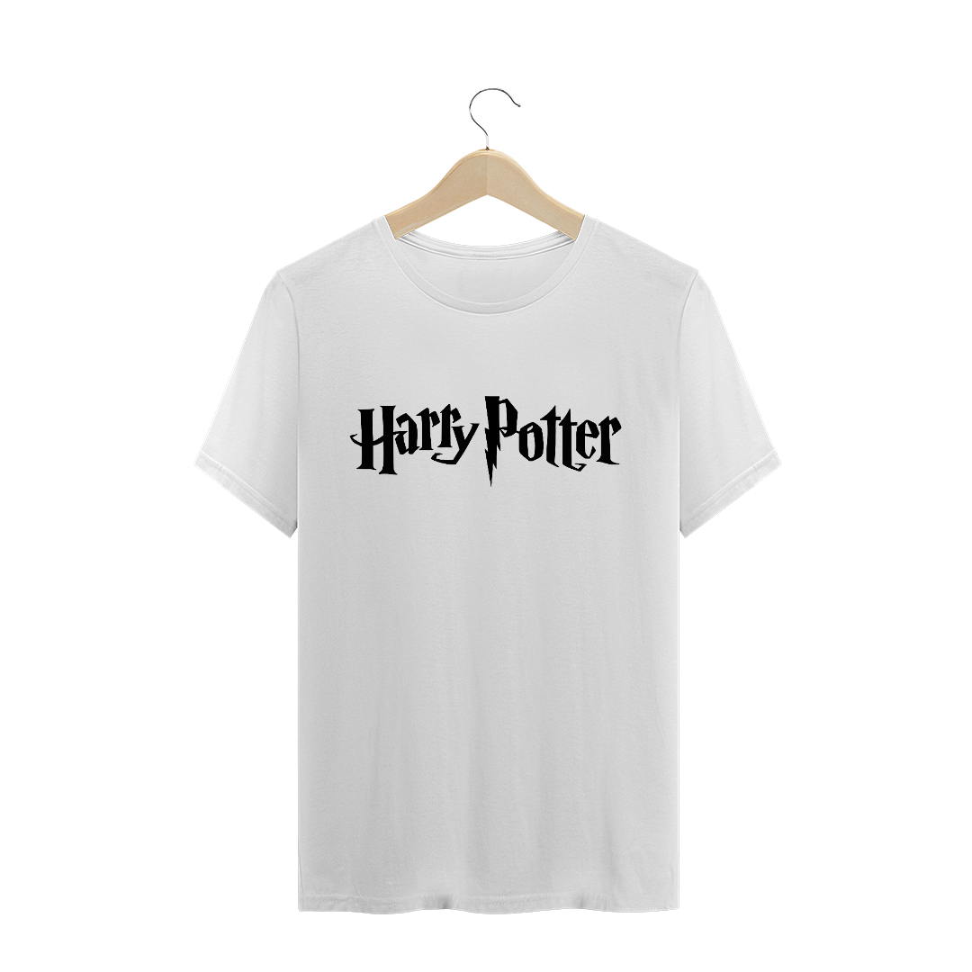 Nome do produto: CAMISA - HARRY POTTER (letra preta)
