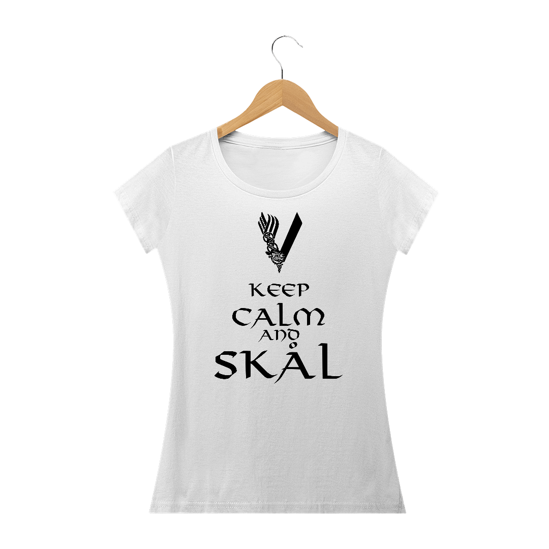 Nome do produto: Camiseta Feminina Vikings