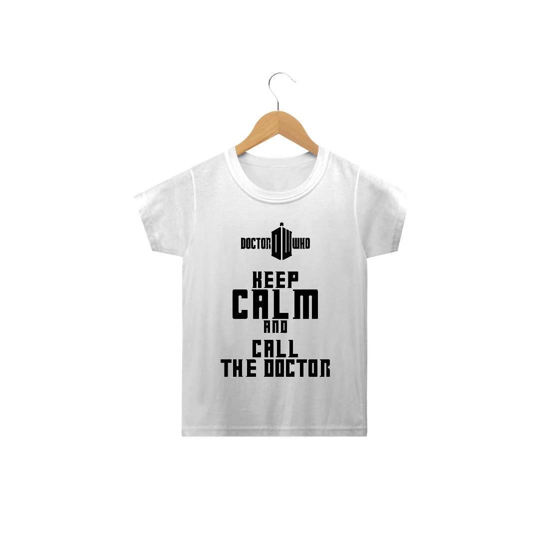 Camiseta Infantil Doctor Who