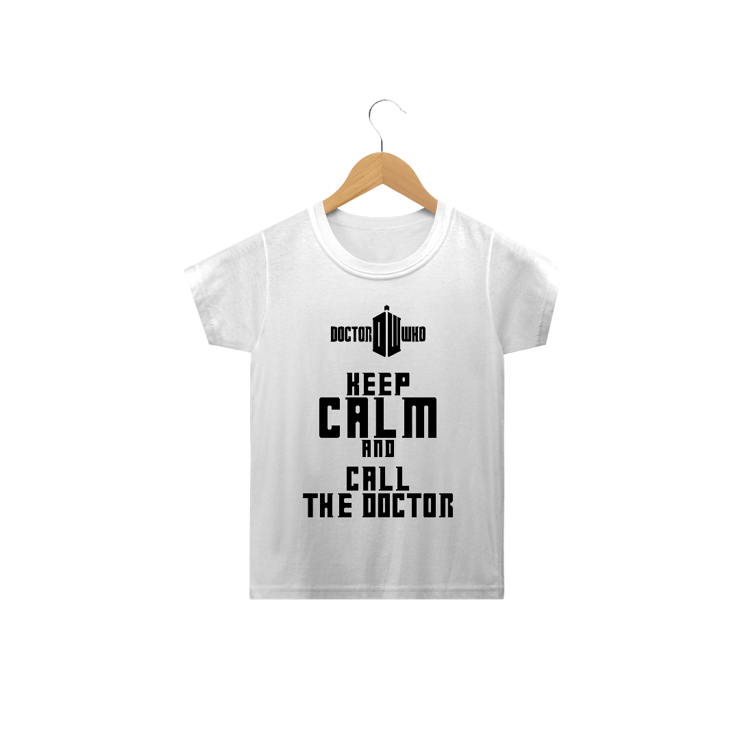 Nome do produto: Camiseta Infantil Doctor Who