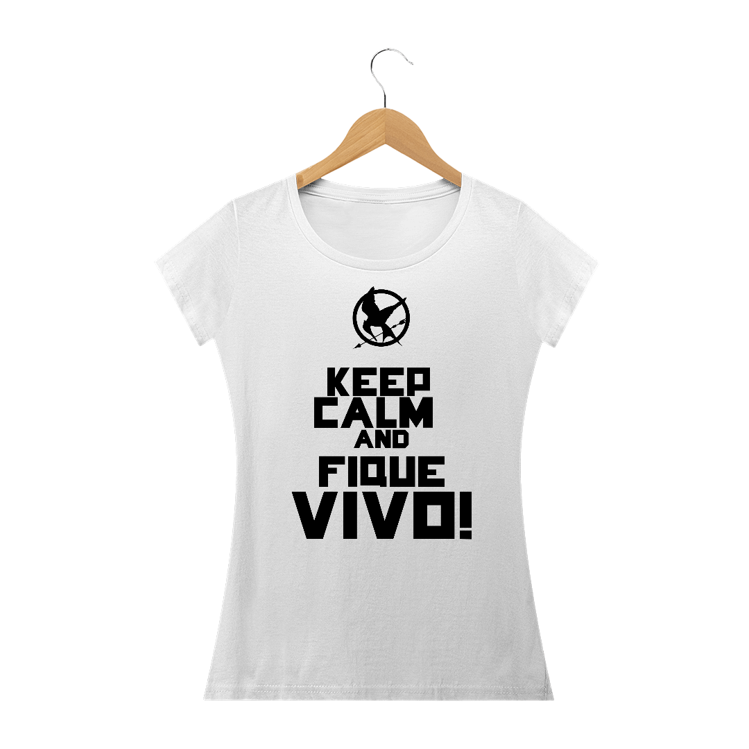Nome do produto: Camiseta Feminina Jogos Vorazes