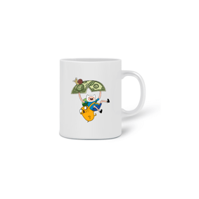 Caneca Hora de Aventura Um Dollar