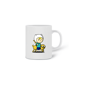 Caneca Finn e Jake