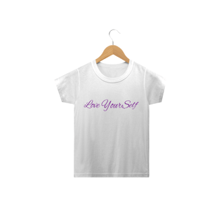 Nome do produtoCamiseta Infantil:LOve YourSelf (BTS)
