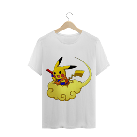 Camiseta - Pikachu Nuvem Voadora