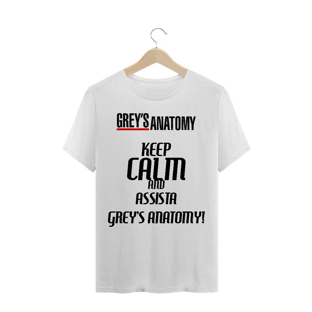 Nome do produto: Camiseta Masculina Grey\'s Anatomy