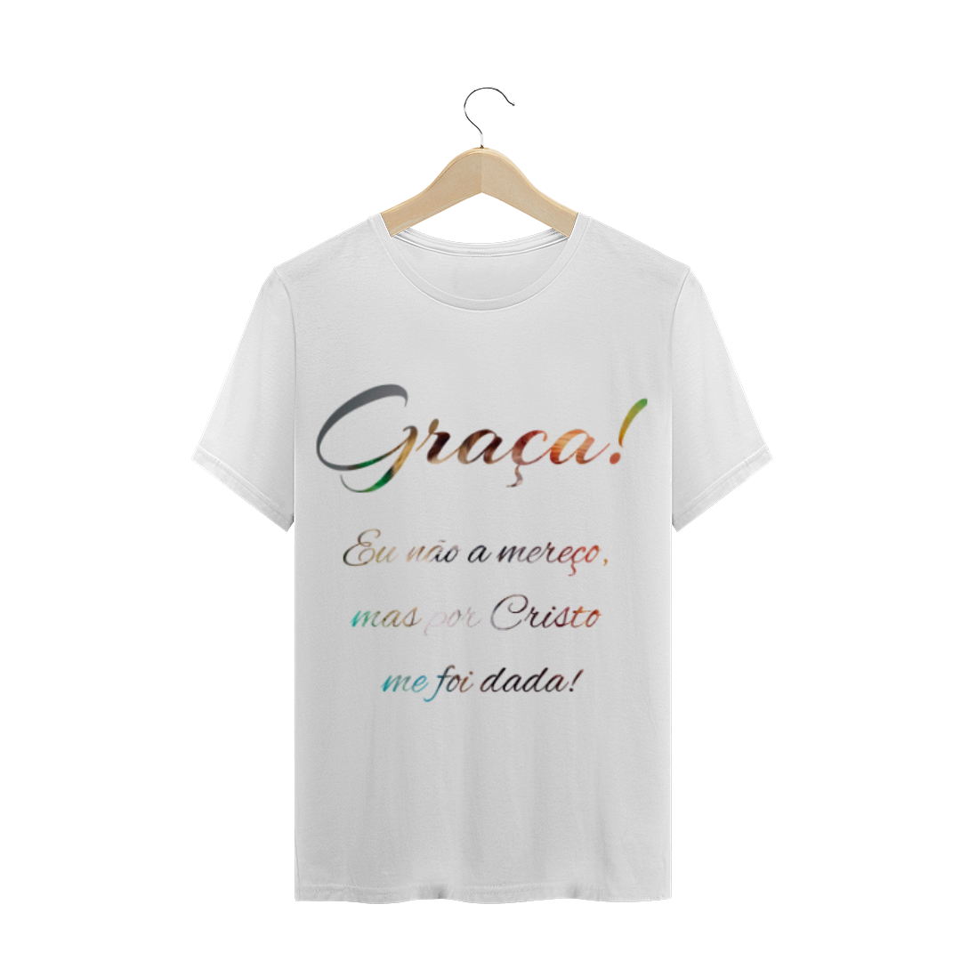 Camiseta Graça de Cristo Nome do produto: Camiseta Graça de Cristo