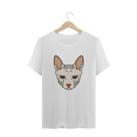 Camisa Gato Sphynx Masculino