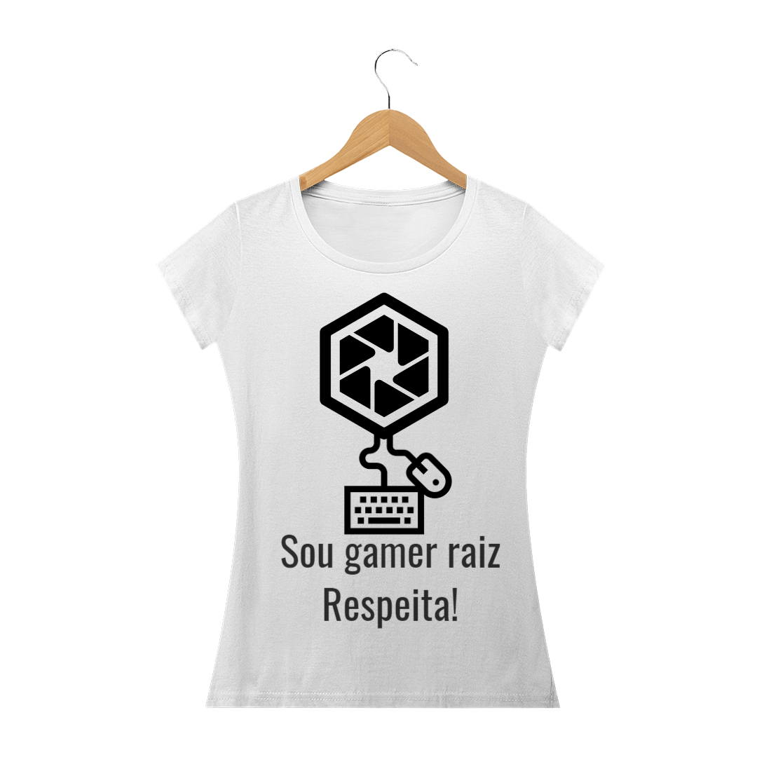 BabyLook Gamer Raiz Nome do produto: BabyLook Gamer Raiz