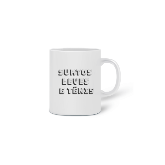 Caneca BBB Surtos Leves e Tênis 