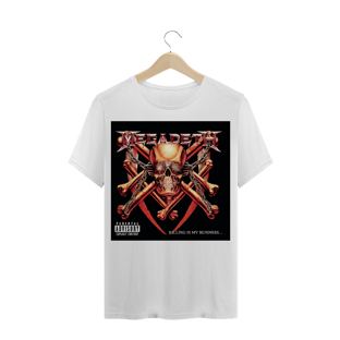 Nome do produtoCamiseta Megadeth Killing Is My Busisness