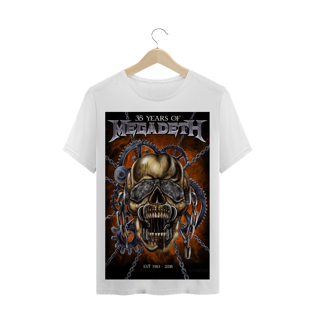 Camiseta Megadeth 35 years