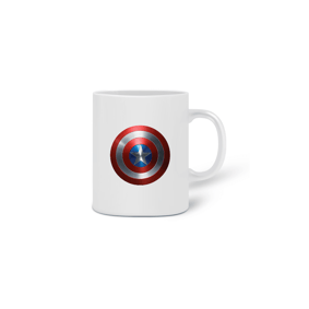 Caneca Escudo Capitão América 
