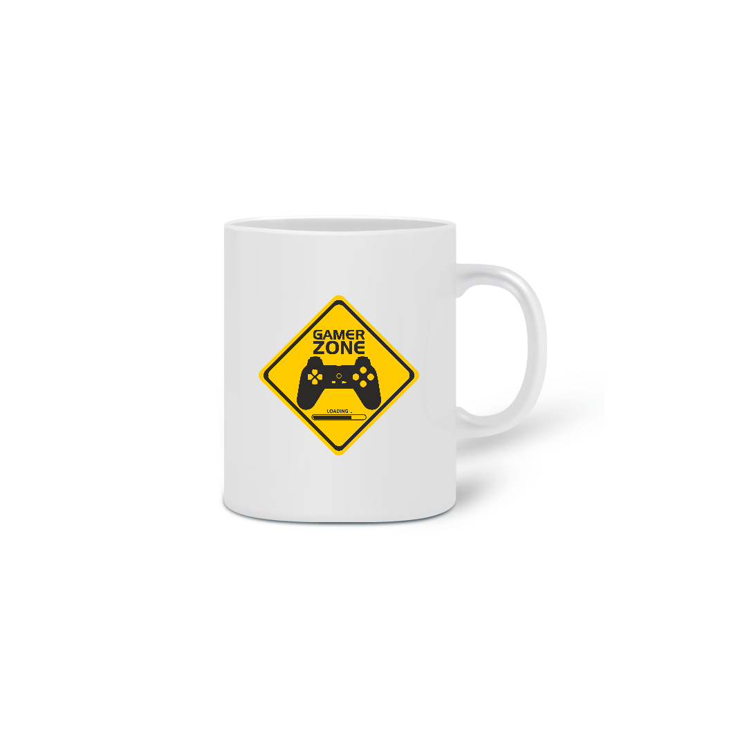 Nome do produto: Caneca - Gamer Zone (Geek Store)