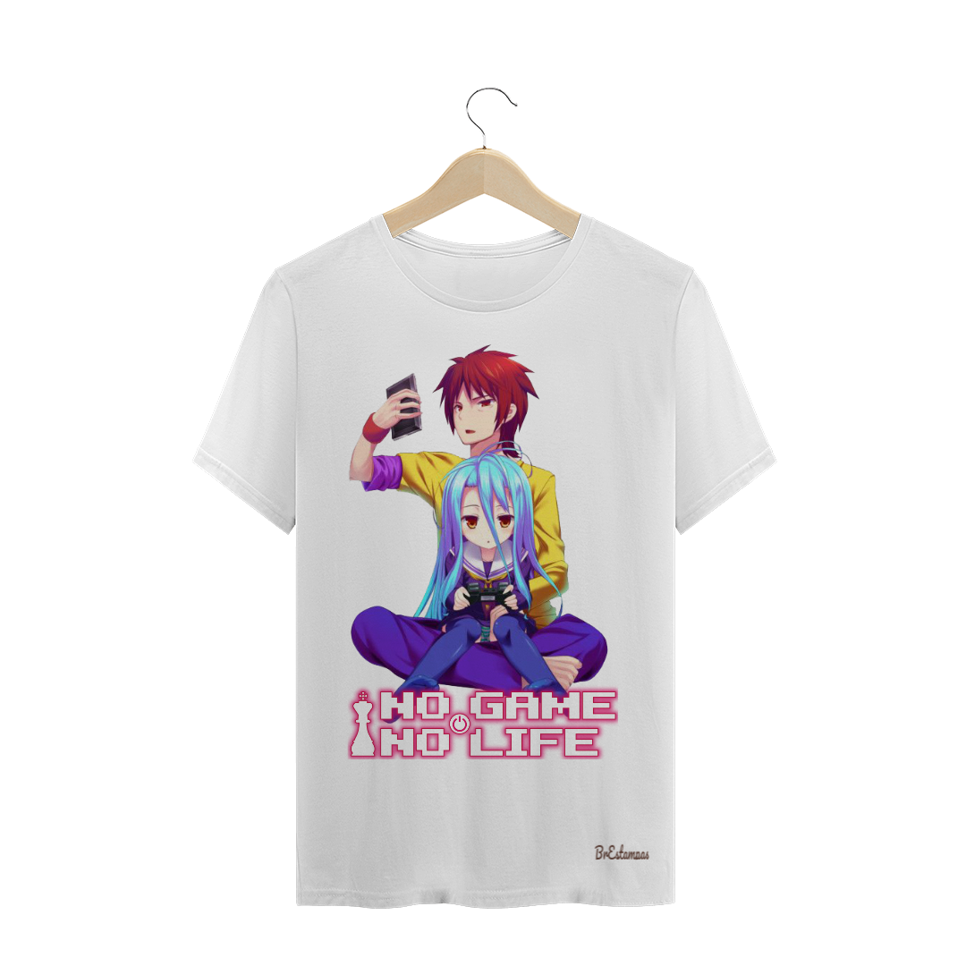 Nome do produto: Camiseta do Anime No Game No Life.