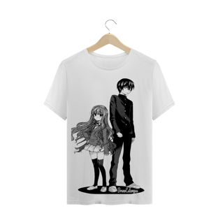 Nome do produtoCamiseta Branco e Preto Toradora 