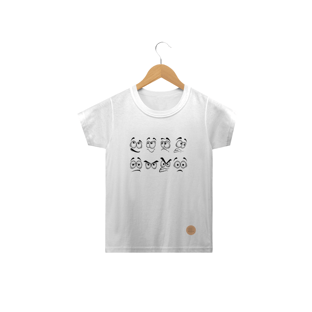 Nome do produtoCamisa infantil faces .lalu