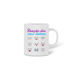 CANECA REAÇÃO LEITORES