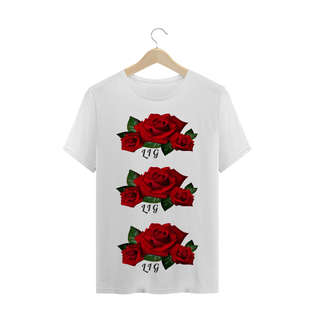 Nome do produto: Camisa Masculina Rose Life Is Good