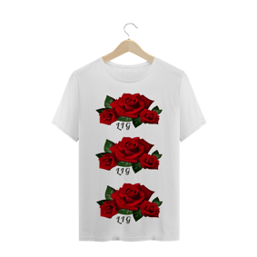 Camisa Masculina Rose Life Is Good