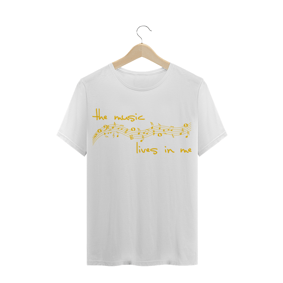 CAMISETA The music lives in me // música