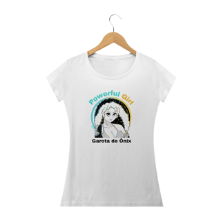 Camiseta Baby Garota de Ônix - Blue