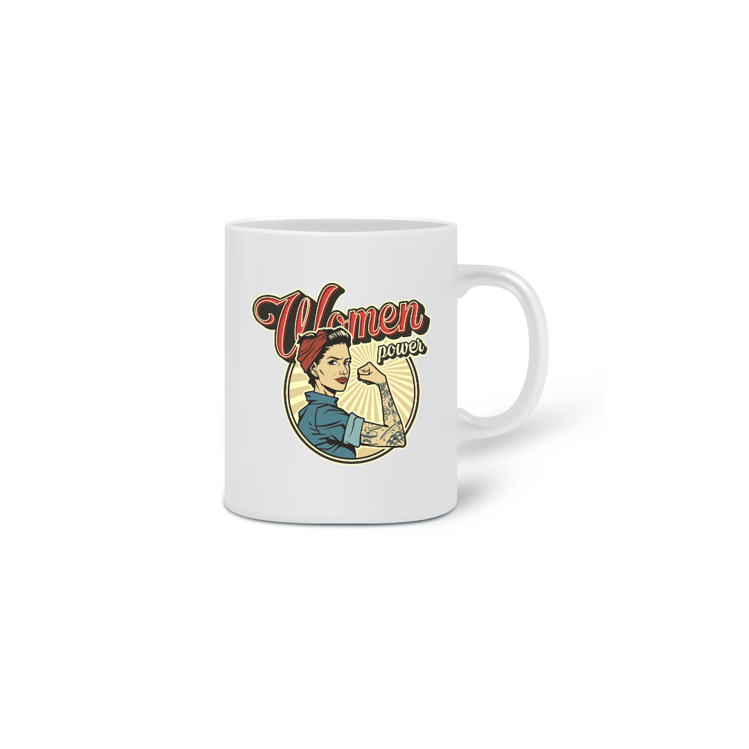 Nome do produto: Caneca woman power 