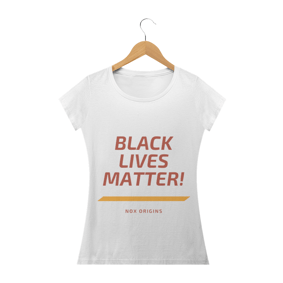 Nome do produto  Camiseta Baby Prime Black Lives Matter Nox