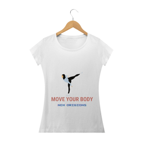 Nome do produto  Camiseta Baby Quality Move Your Body Nox