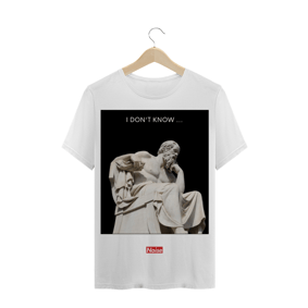 Nome do produto  Camiseta Sócrates - Eu não sei