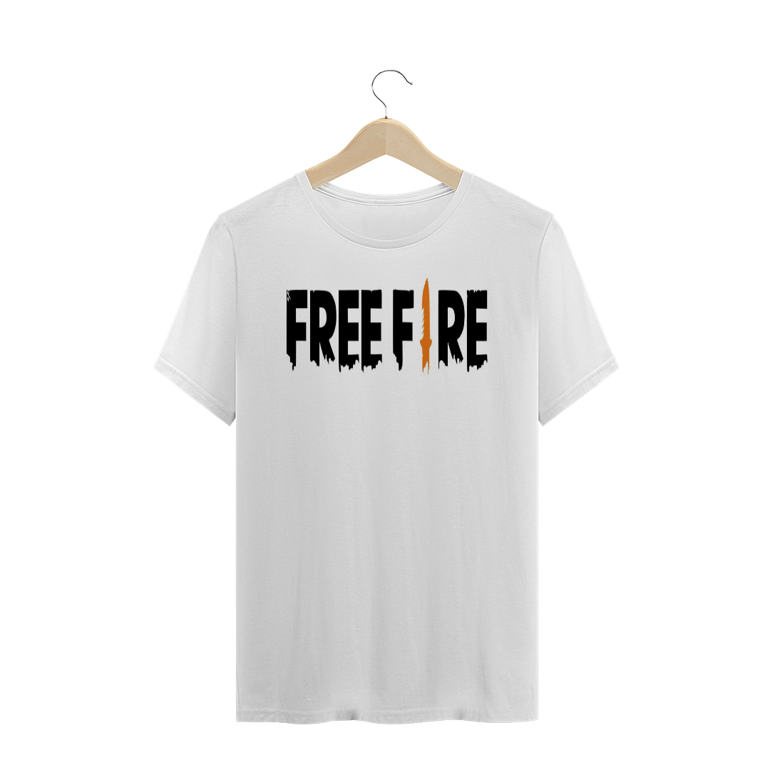 Nome do produto: Camisa free fire branca