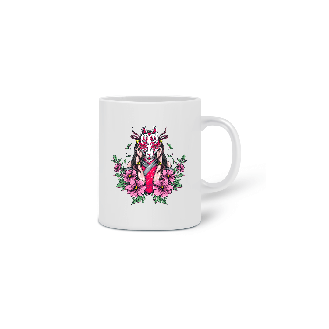 Nome do produto: Mascara de Raposa (Caneca)