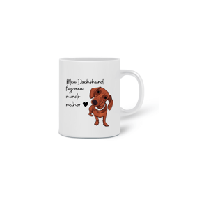 Caneca Personalizada Dachshund