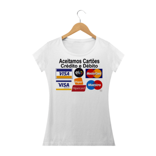 Nome do produtoCamisa feminina aceitamos cartões de crédito