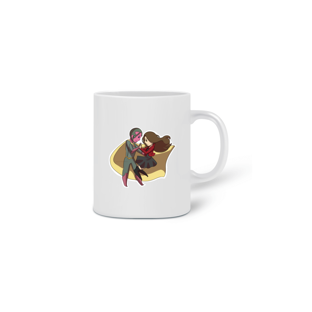 Nome do produto: Caneca WandaVision 3 