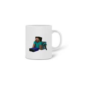 Caneca Minecraft Herobrine