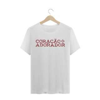 Camiseta Masculina Coração Adorador