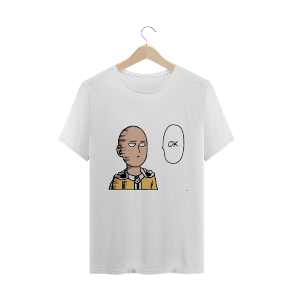 Camisa Saimata One Punch Man PROMOÇÃO DE INAUGURAÇÃO DE 59,90 POR APENAS 45,69