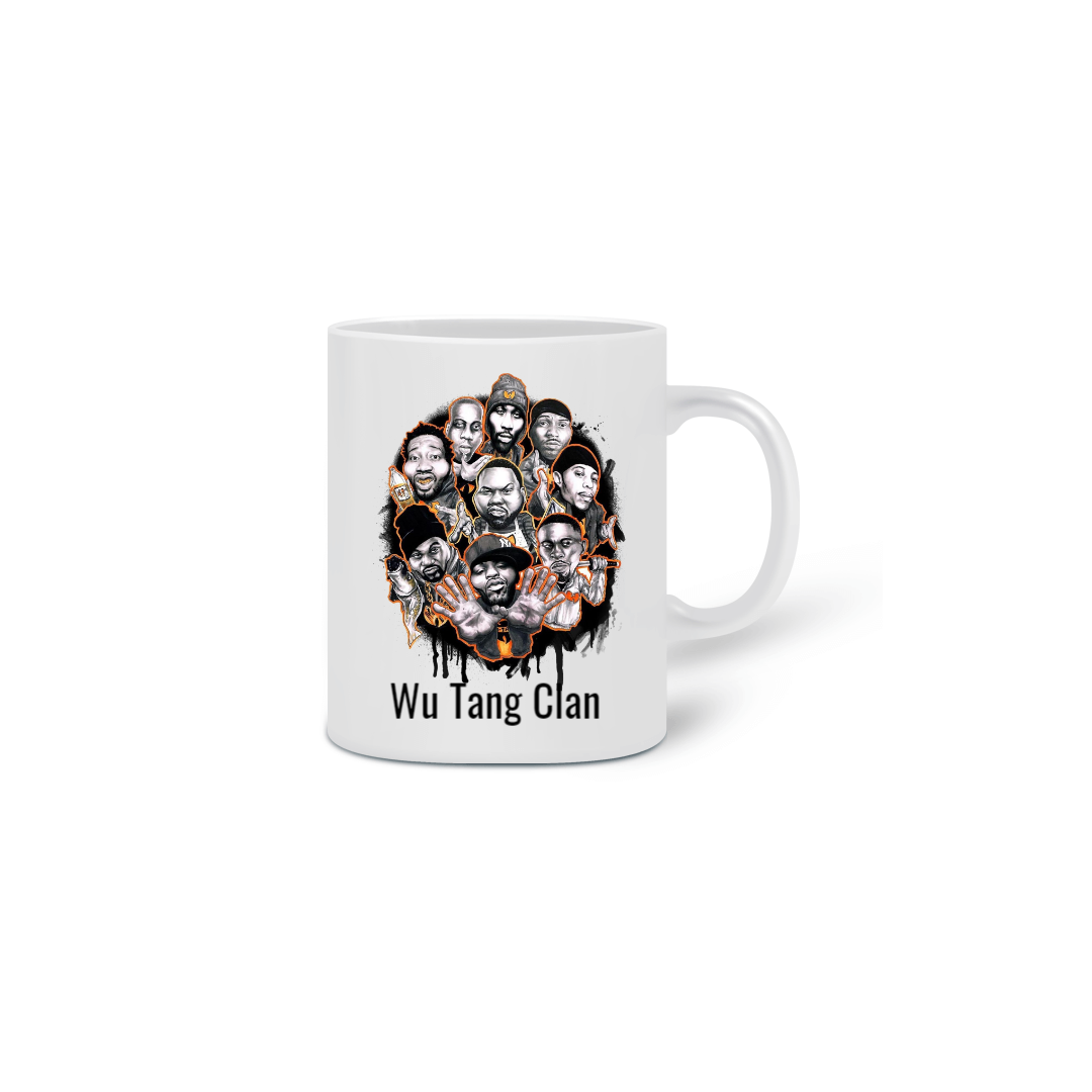 Nome do produto: Caneca WUTANG Draw Grafite