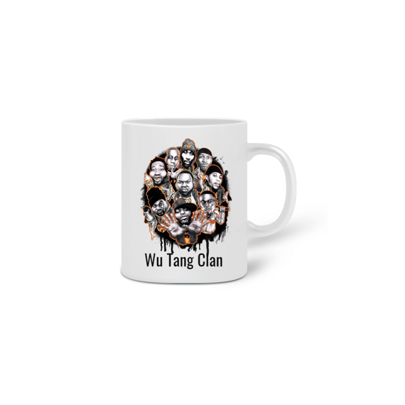 Caneca WUTANG Draw Grafite