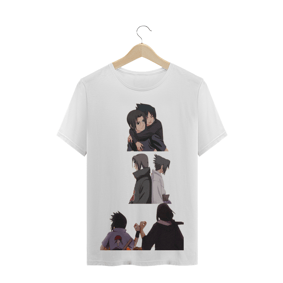 CAMISA SASUKE E ITACHI - NARUTO (BRANCA) Nome do produto  CAMISA SASUKE E ITACHI - NARUTO (BRANCA)
