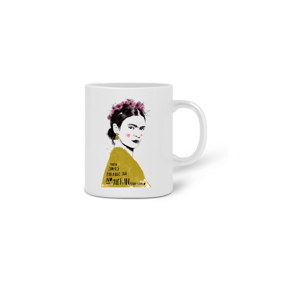Caneca Frida Flores