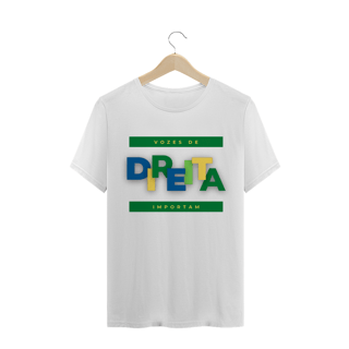 Camiseta Masculina - Vozes de Direita Importam