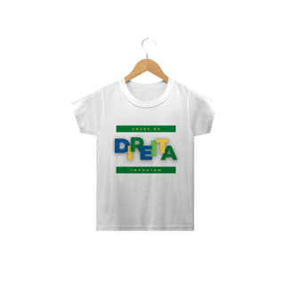 Camiseta Infantil -  Vozes de Direita Importam